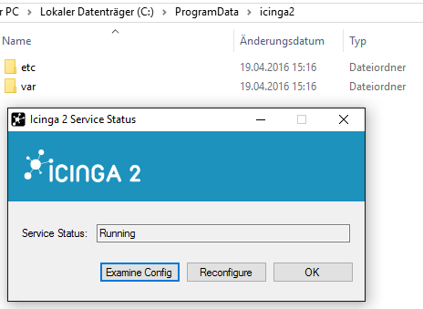 Icinga 2 Windows Setup