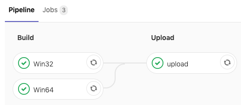 Windows build pipeline in GitLab