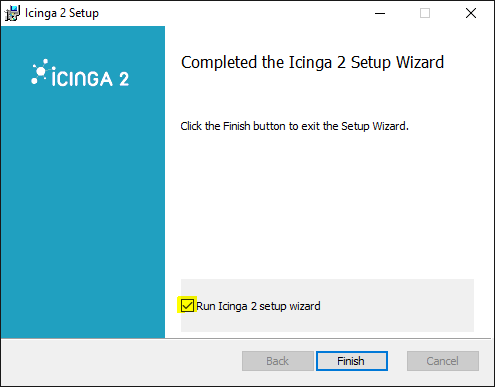 Icinga 2 Windows Setup