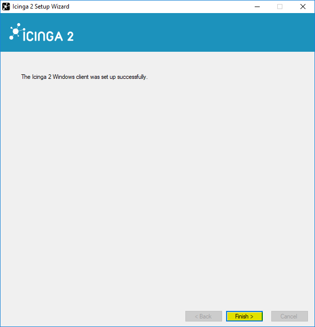 Icinga 2 Windows Setup