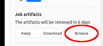 Job Artifacts